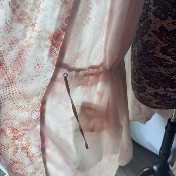 Cupcakes snd Cashmere Heather Snake-Printed Trench Coat 3X - Picture 10 of 10